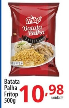 Akki Atacadista Batata palha Fritop 500g oferta