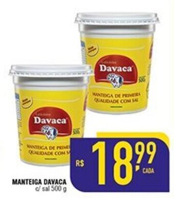 Mercantil Rodrigues Manteiga Davaca 500g oferta