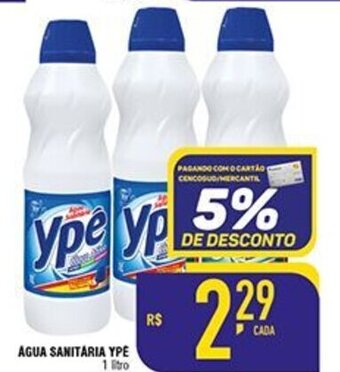 Mercantil Rodrigues Agua Sanitaria Ype 1L oferta