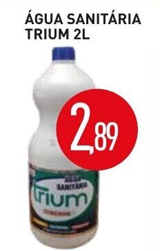 Calvo Atacadista Agua Sanitaria Trium 2L oferta