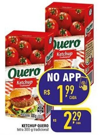 Mercantil Rodrigues Ketchup Quero 300g oferta
