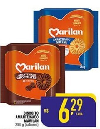 Mercantil Rodrigues Biscoito Amanteigado Marilan 280g oferta