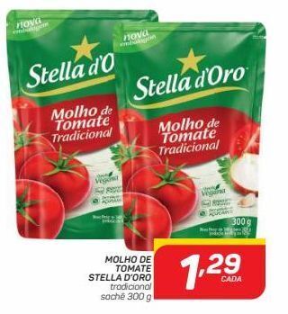 GBarbosa Molho de tomate stella d'oro 300g oferta