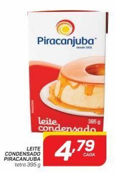 GBarbosa Leite condensado piracanjuba 395g oferta