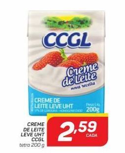 GBarbosa Creme de leite ccgl 200g oferta