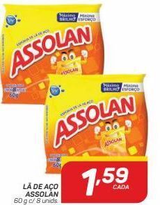 Lã de aço assolan