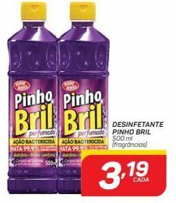 GBarbosa Desinfetante pinho brill 500ml oferta
