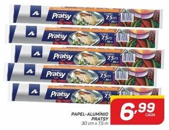 Papel-alumínio pratsy