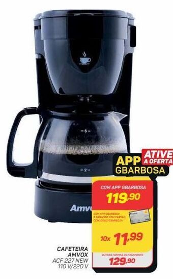 GBarbosa Cafeteira amvox oferta