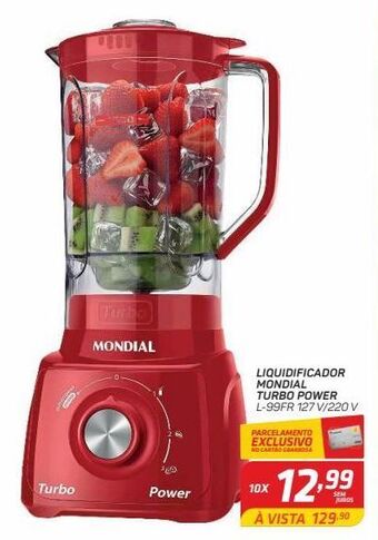 GBarbosa Liquidificador mondial turbo power oferta
