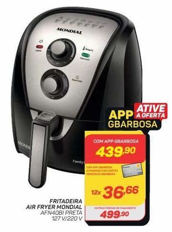 GBarbosa Fritadeira air fryer mondial oferta