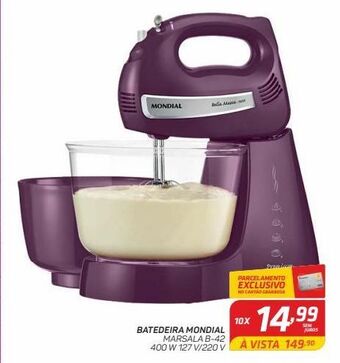 GBarbosa Batedeira mondial oferta