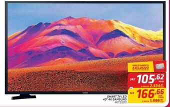 GBarbosa Smart tv led 40” 4k samsung oferta