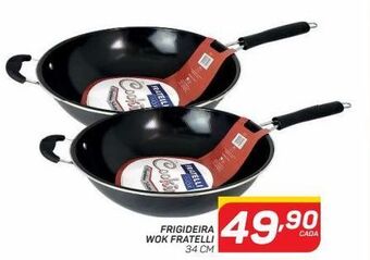 GBarbosa Frigideira wok fratelli 34 cm oferta
