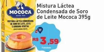 Tonin Superatacado Mistura láctea condensada de soro de leite mococa 395g oferta