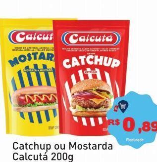Tonin Superatacado Catchup ou mostarda calcutá 200g oferta