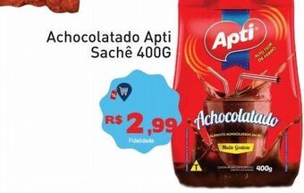 Tonin Superatacado Achocolatado apti sachê 400g oferta