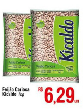 Fort Atacadista Feijao Carioca Kicaldo 1kg oferta
