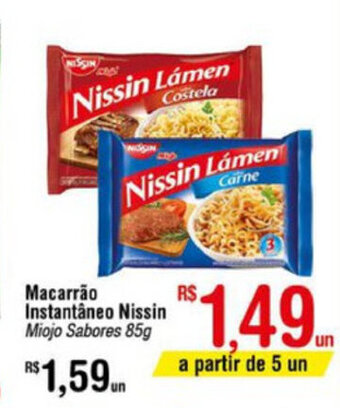 Fort Atacadista Macarrao Instantaneo Nissin 85g oferta