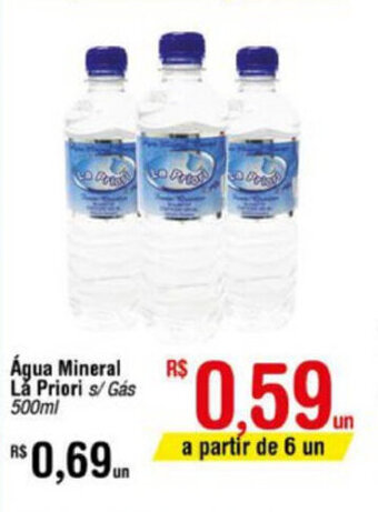 Fort Atacadista Agua Mineral La Priori 500ml oferta