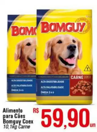 Fort Atacadista Alimento para Caes Bomguy Coex 10.1kg oferta