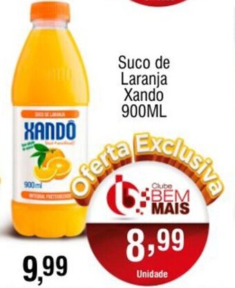 Suco de Laranja Xando 900ml