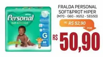 Fralda Personal Soft & Protect Hiper