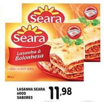 Bom Dia Lasanha Seara 600g sabores oferta