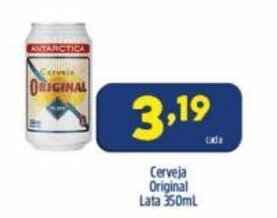 Arena Atacado Cerveja Original Lata 350ml oferta