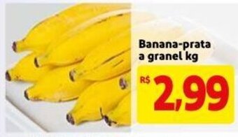 Mercado Extra Banana Prata a granel 1kg oferta
