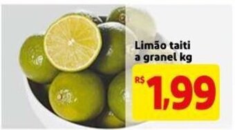Mercado Extra Limao Taiti a granel 1kg oferta
