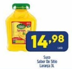 Suco Sabor Do Sitio Laranja 3L