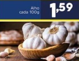 Arena Atacado Alho cada 100g oferta