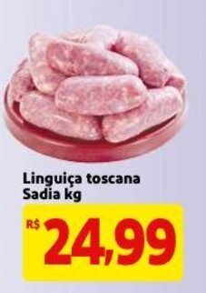 Mercado Extra Linguica Toscana Sadia 1kg oferta