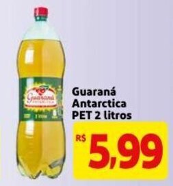 Guarana Antarctica Pet 2L