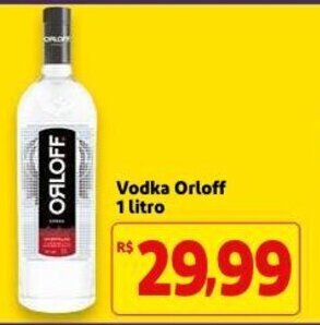 Mercado Extra Vodka Orloff 1L oferta