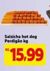Mercado Extra Salsicha Hot Dog Perdigao 1kg oferta