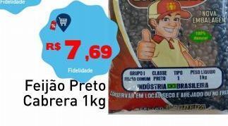 Tonin Superatacado Feijão preto cabrera 1kg oferta