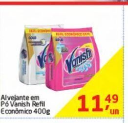 Tenda Atacado Alvejante em pó vanish oferta