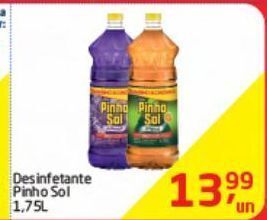 Tenda Atacado Desinfetante pinho sol 1,75l oferta