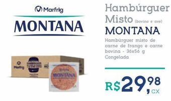 Tenda Atacado Hambúrguer misto montana oferta