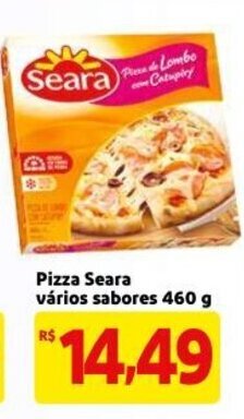 Mercado Extra Pizza Seara varios sabores 460g oferta