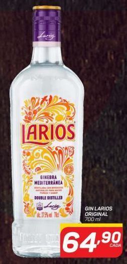 Gin larios original 700ml