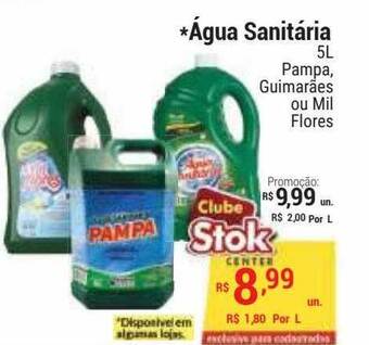 Stok Center água Sanitária oferta