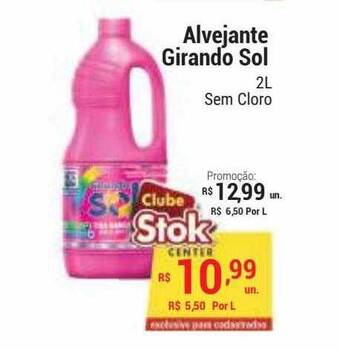 Alvejante Girando Sol