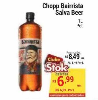 Stok Center Chopp Bairrista Salva Beer oferta