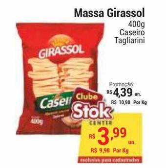 Stok Center Massa Girassol oferta
