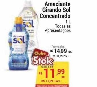Stok Center Amaciante Girando Sol Concentrado oferta