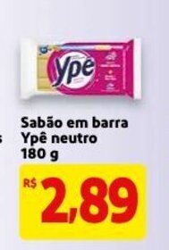 Mercado Extra Sabao em barra Ype neutro 180g oferta