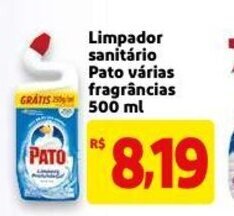 Limpador sanitario Pato varias fragrancias 500ml